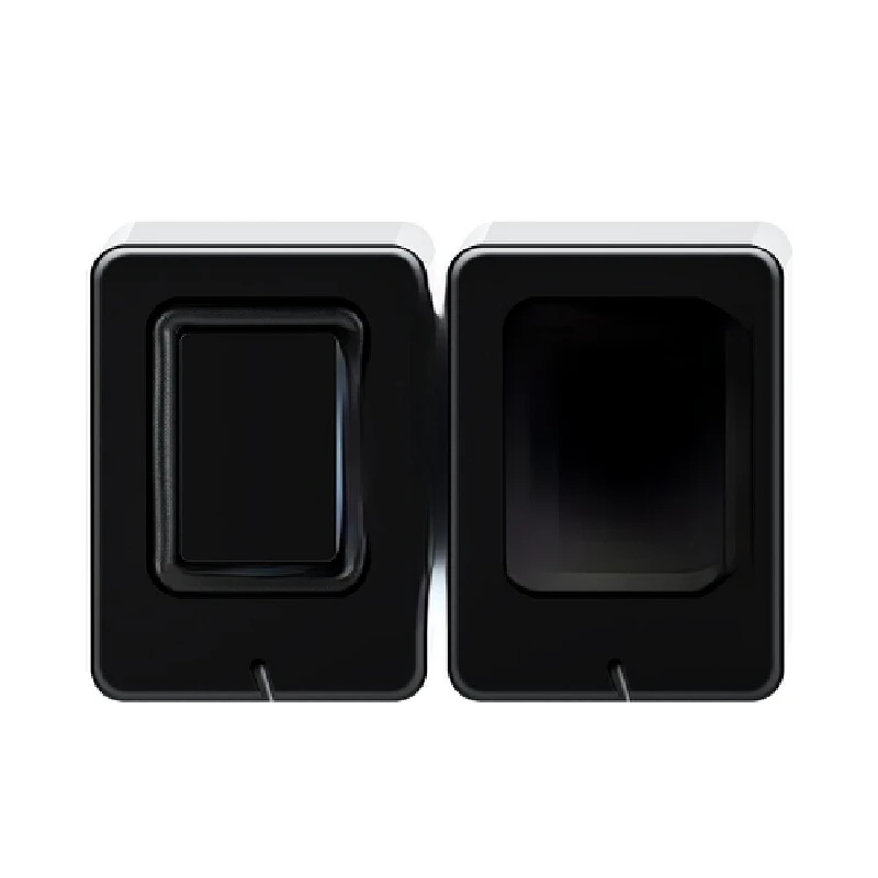 스테레오 RGB 조명 게이밍 스피커 USB 플러그 전원 딥 베이스 클리어 저소음 스피커 세트 (노트북, 데스크탑 PC 게임, 일상 사무용)