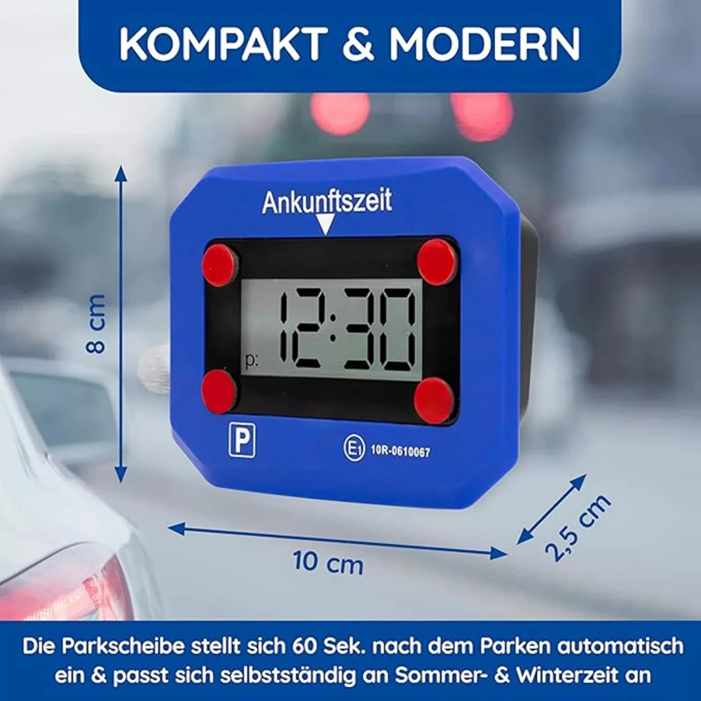 Compact And Modern Digital Parking Timer , Electronic Parking Timer ...