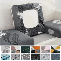 Floral Printed Sofa Seat Cushion Cover for Living Room Stretch Elastic Sofa Slipcover L Shape Corner Couch Cover 1/2/3/4 Seater 1