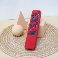 Silicone Remote Control Cover Case Replacement Anti Slip Voice Remote Case with Lanyard for Sony RMF-TX800U TX900U TX800C TX800P 2