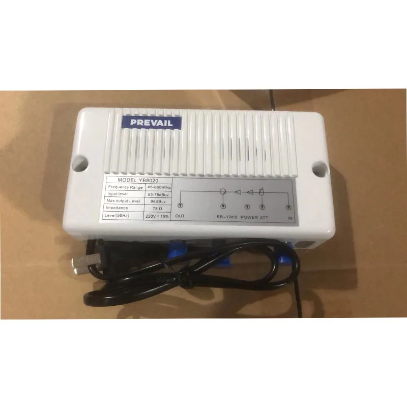 Amplificatore Di Segnale TV A 6 Uscite – 45-860 MHz, 1 Ingresso 6 Uscite, Spina EU 220V
