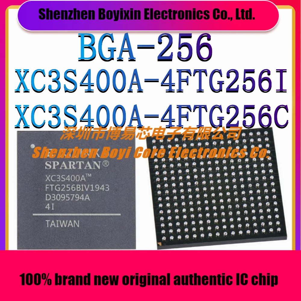 

XC3S400A-4FTG256I XC3S400A-4FTG256C Package: BGA-256 Programmable Logic Device (CPLD/FPGA) IC chip