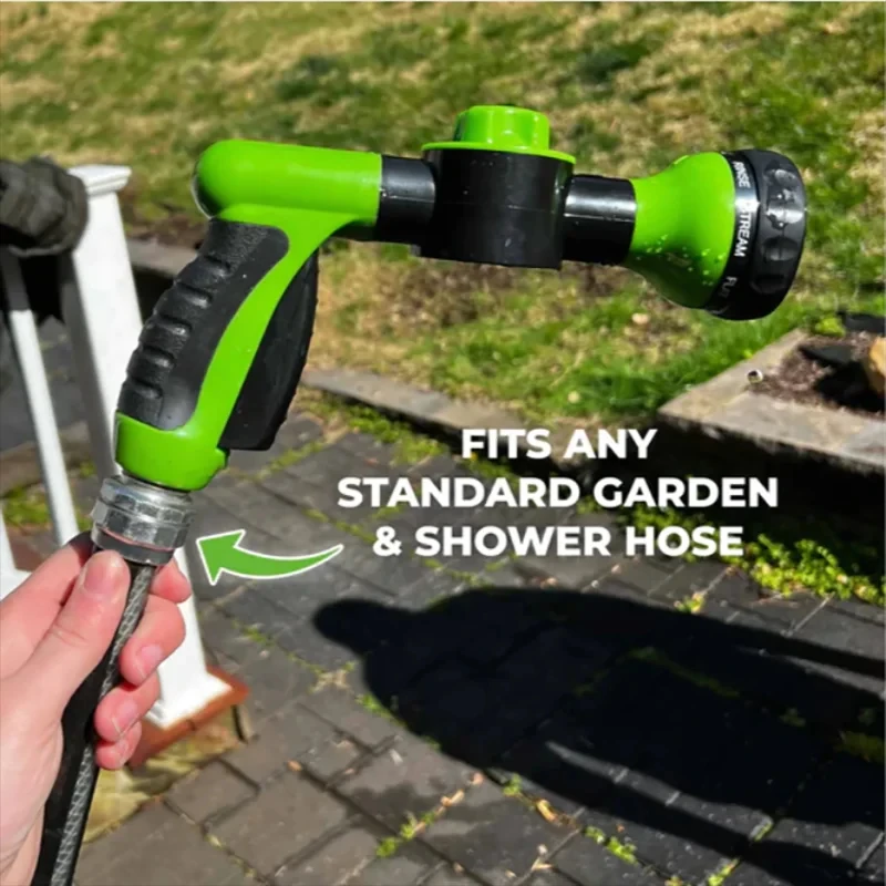 High-pressure Sprayer Nozzle Hose Dog Shower Gun 3 Mode Adjustable