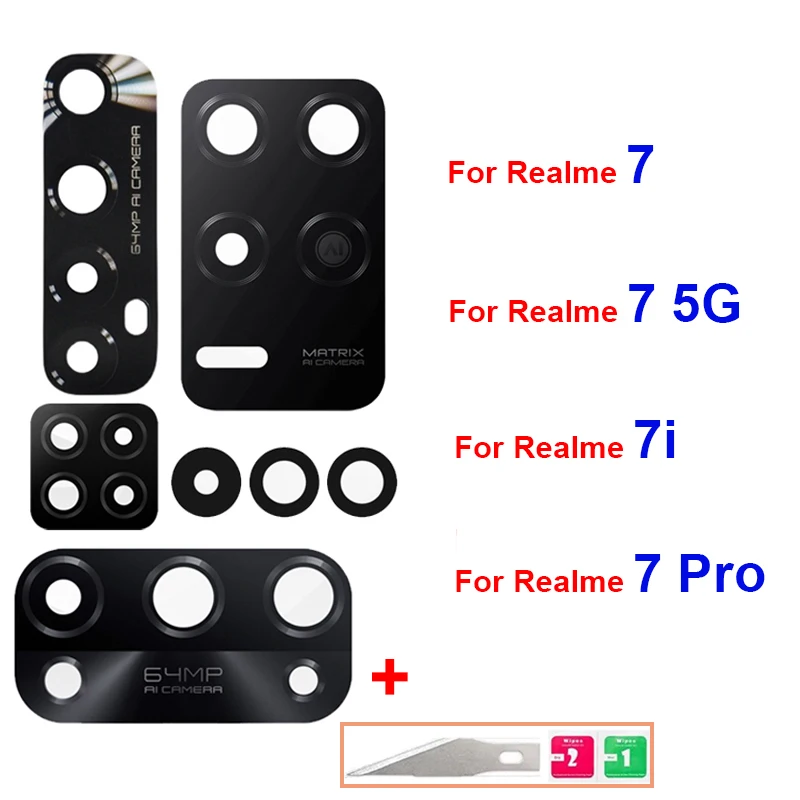 Lens Protector Realme 7i Camera Glass Price 2PCS Rear Back Camera - Main Image