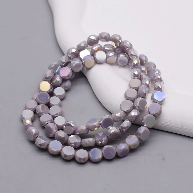 500 Cuentas Acrílicas De 8 Mm - 3 Colores (Negro, Rojo, Blanco) Para Manualidades, Joyería Y Pulseras