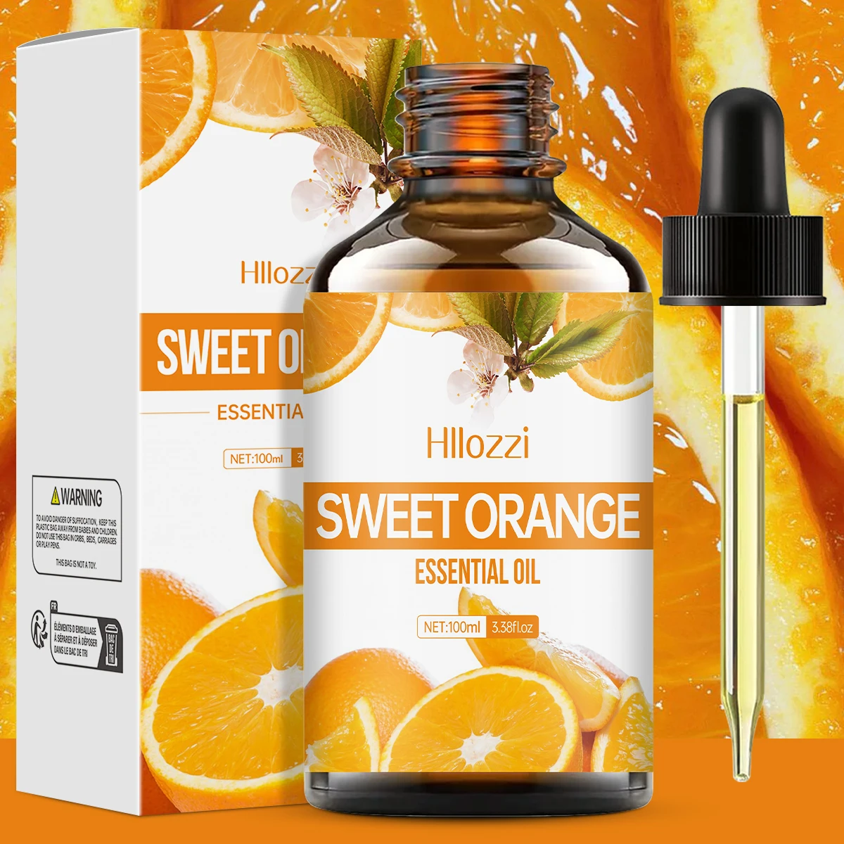 L'huile essentielle d'orange douce est utilisée pour les soins de la peau