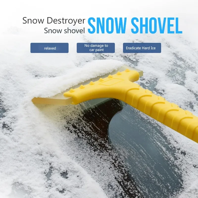Car Snow Scraper Ice Shovel Water Cleaner Removal Windshield Stencil Cleaning Wiper Paper Roll Solar Panel Cleaning Wiper