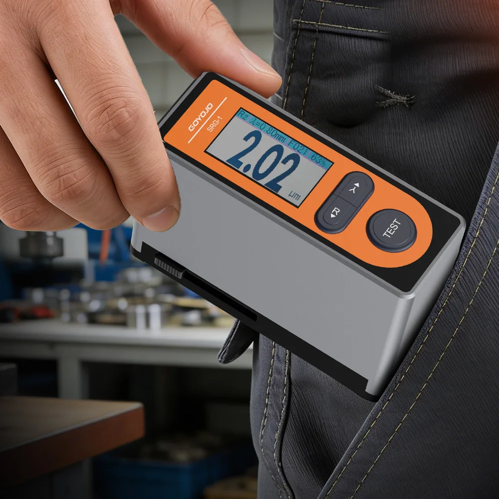 GOYOJO Surface Roughness Tester, High-Precision Digital Profilometer with Blueto