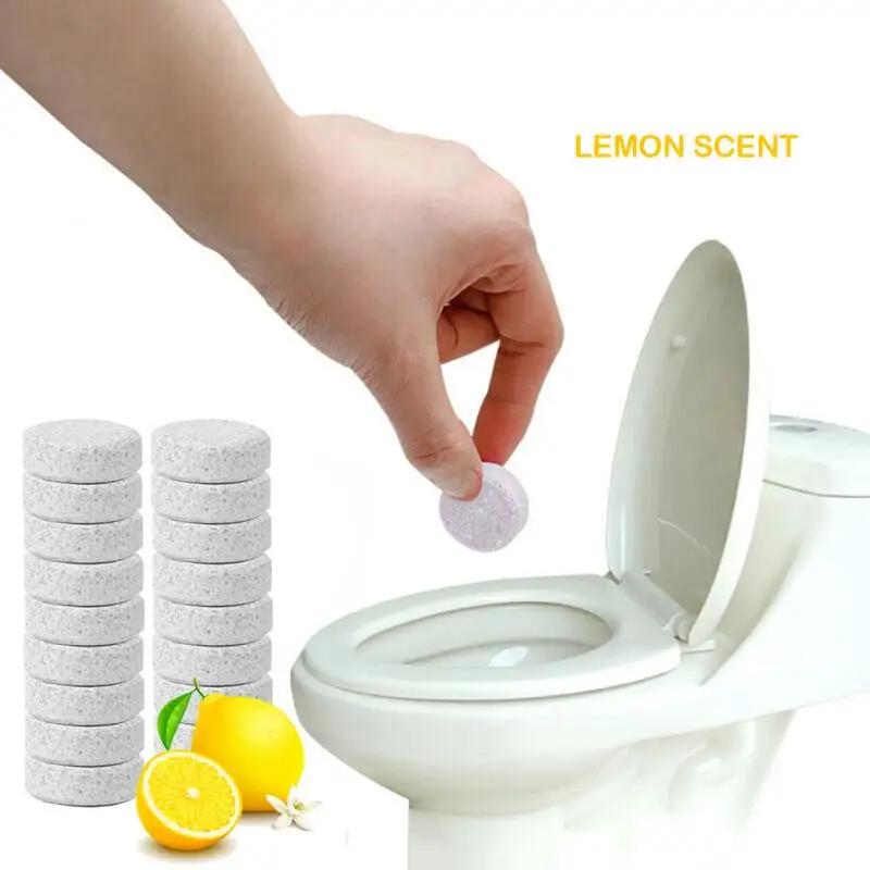 Effervescent Cleaner Tablets 1/10/20Pcs Multifunctional Effervescent Cleaner Toilet Kitchen Cleaning Tablets Car Window Cleaner Home Cleaning Accessories