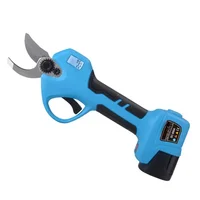 8604 Electric pruning shears battery pruning scissors LCD display Bonsai garden powerful electric cordless for 28mm 1