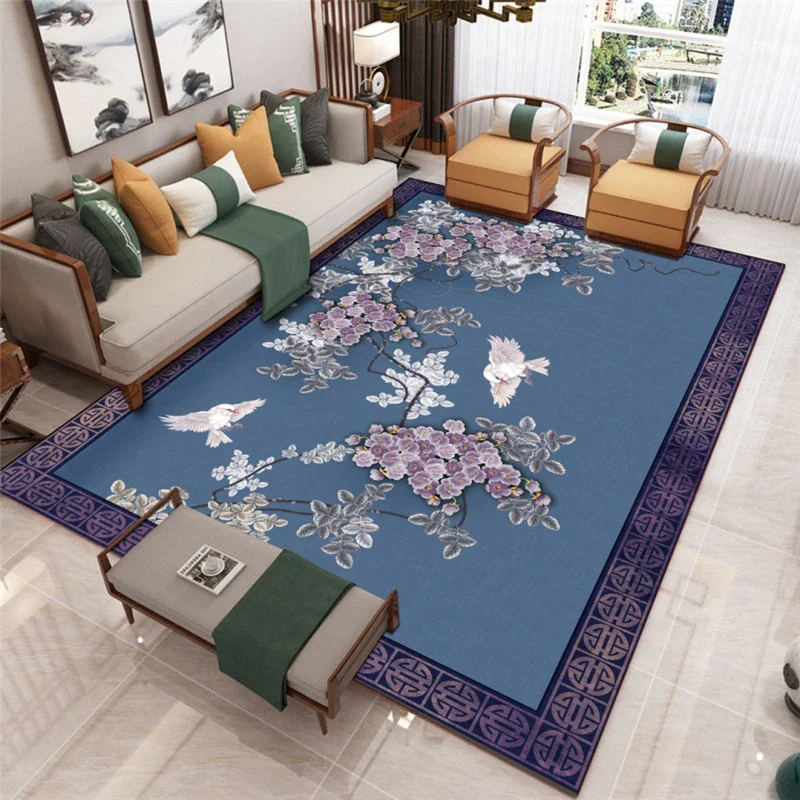 

13495 Plush Carpet Living Room Decoration Fluffy Rug Thick Bedroom Carpets Anti-slip Floor Soft Lounge Rugs Solid Large Carpets