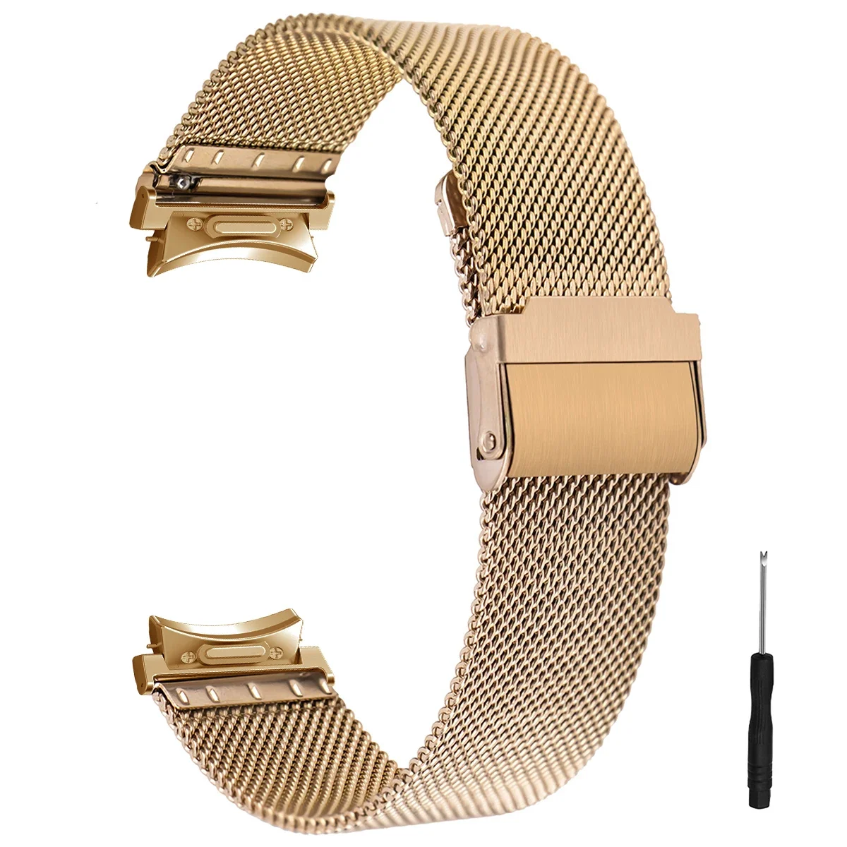 Quick Fit Stainless Steel Strap - No Gaps, Premium Design