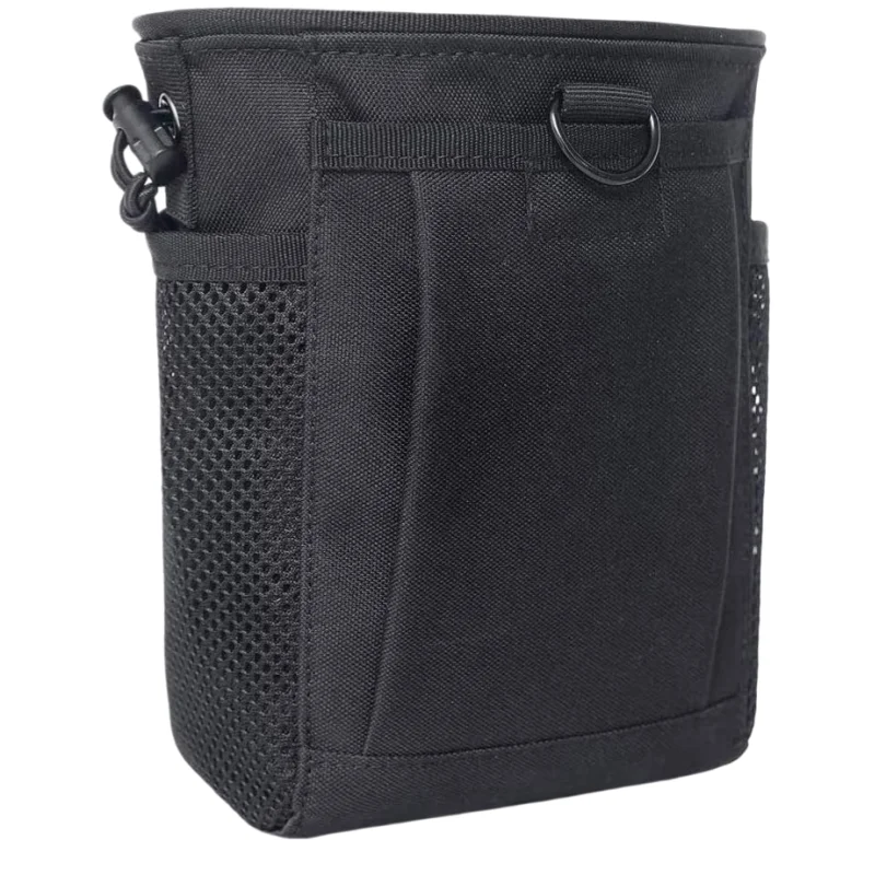 Tactical Molle Drawstring Magazine Dump Pouch Adjustable Utility Belt Fanny Hip Holster Bag Outdoor Ammo Storage Pack