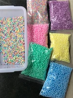 1Bag Polystyrene Styrofoam Balls Slime Balls Tiny Foam Beads DIY Filler Particles Newborn Photography Props Decor Accessories 4