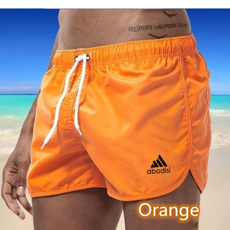Men\'s swimming shorts, printed shorts, swimsuit, beach shorts, surfboard, quick dry pants, sexy, summer