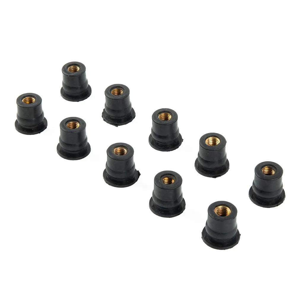 

Durable Windshield Nut Motorcycle Nut Bodywork Car Motorcycle Panel Mounting Rubber Universal Vibration Damper