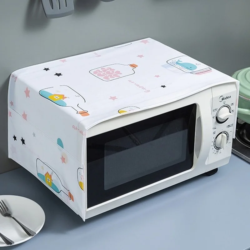 WaterproofMicrowaveOvenCoversGreaseProofingStorageBagDouble