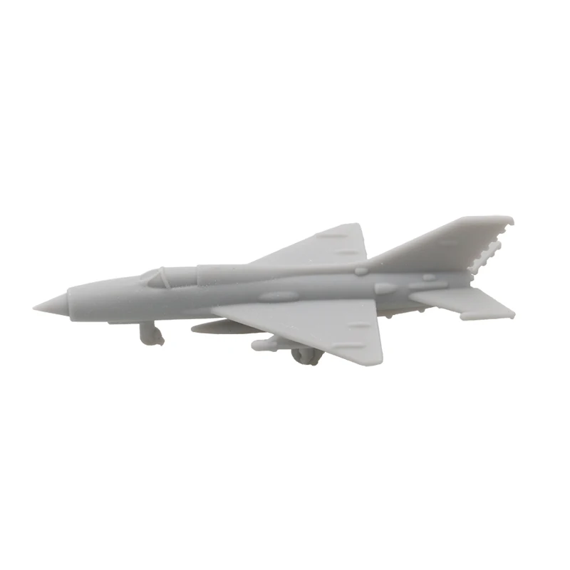 10 Pz Mig-21 Fighter Jet Plane Modello 1/2000 700 400 350 Scala Aereo Lunghezza 6/22/38.5/44Mm Giocattoli Fatti A Mano Fai Da Te Per La Decorazione