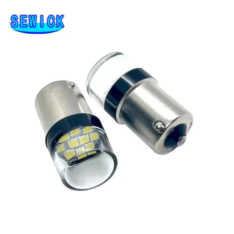 100PCS 1156 BA15S P21W 1157 BA15D 10SMD ���� ���� ȸ�� ��ȣ LED �ڵ� ȸ�� ��ȣ ������ ���� ���� �극��ũ ���� �ְ� 12V