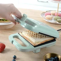 Electric Sandwich Maker Bread Presser with Non-Stick Coating Home Toaster Portable Light Food Making Machine for Home Kitchen 2