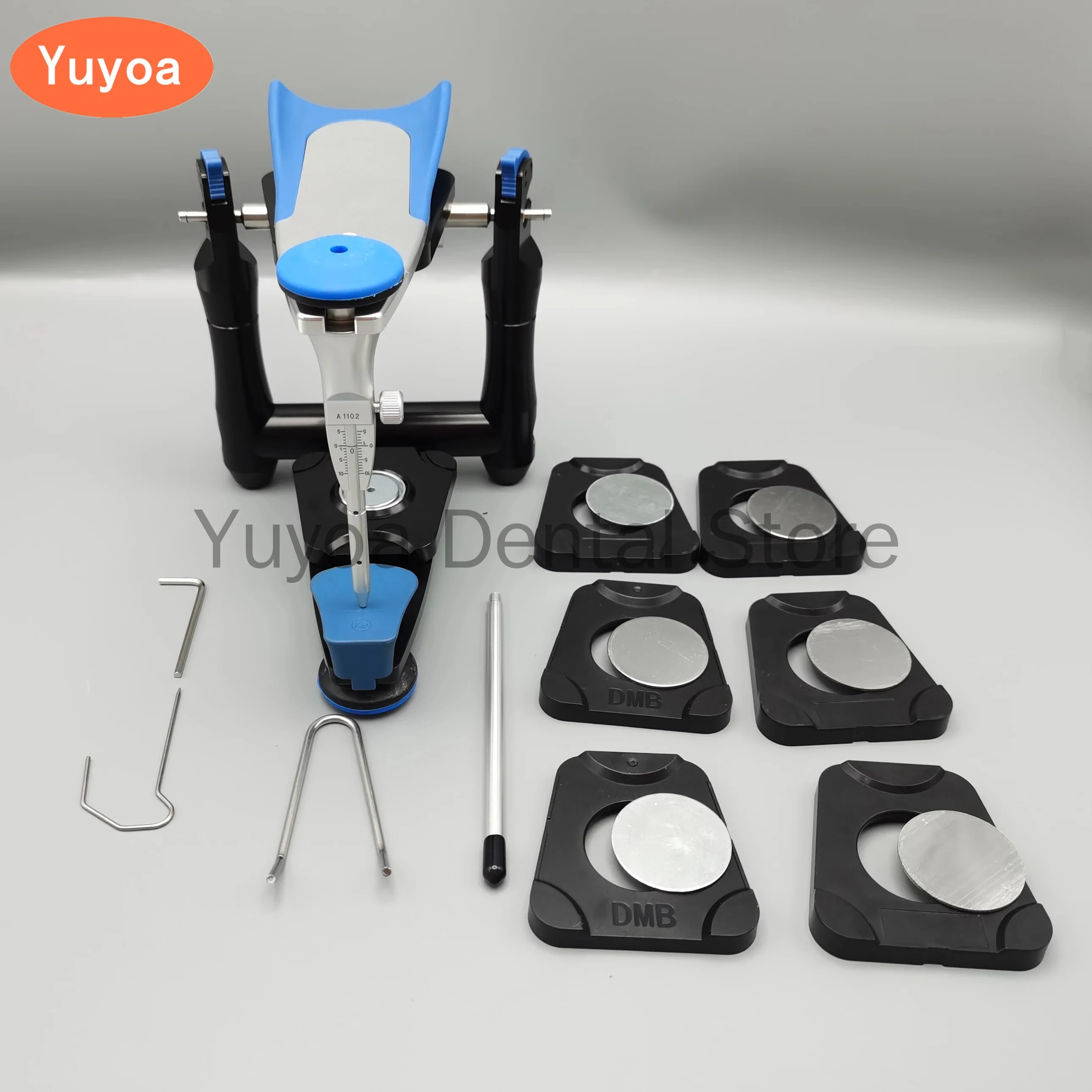 Dental Articulator Model Functional Articulator Teeth Model Accurate Scale Plaster Dentistry Lab Equipment dental articulator