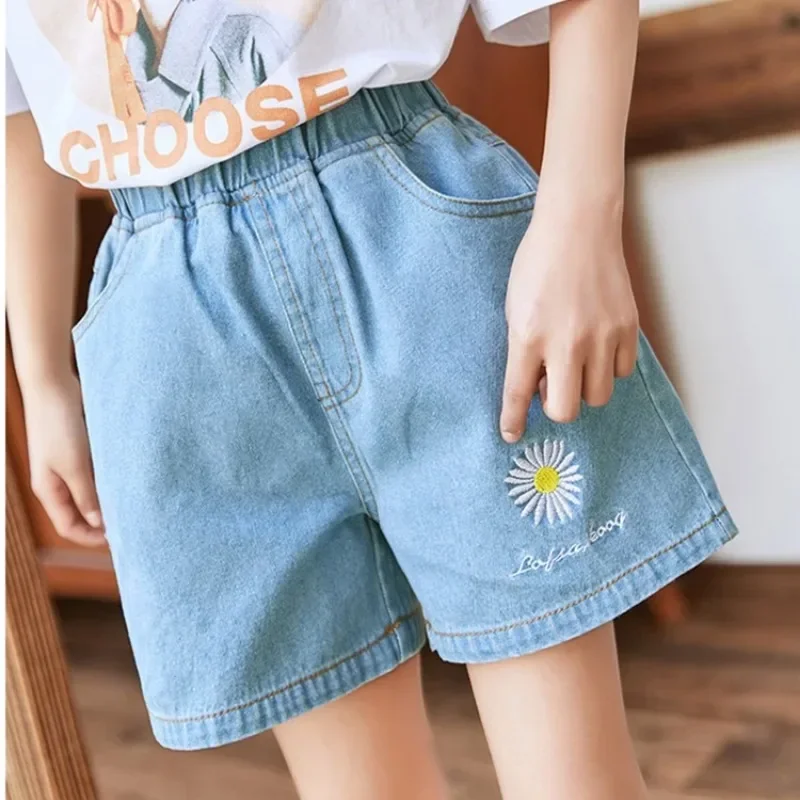 Girls Summer Denim Shorts 3