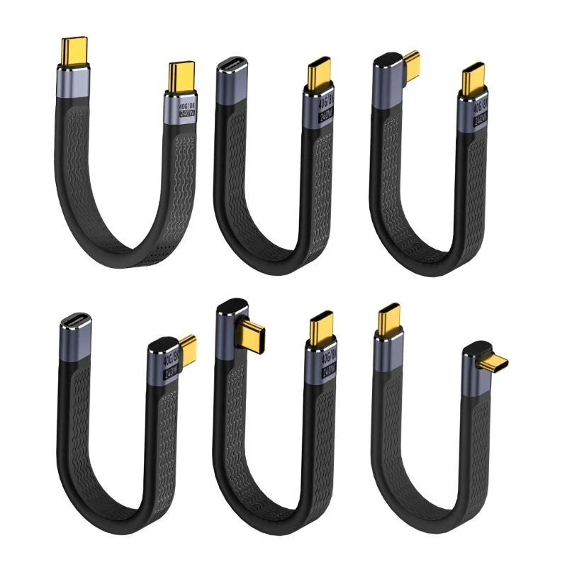 

Type C Cable 240W HighPower Charging and PD3.1 Fast Data Transfer 40Gbps Fast