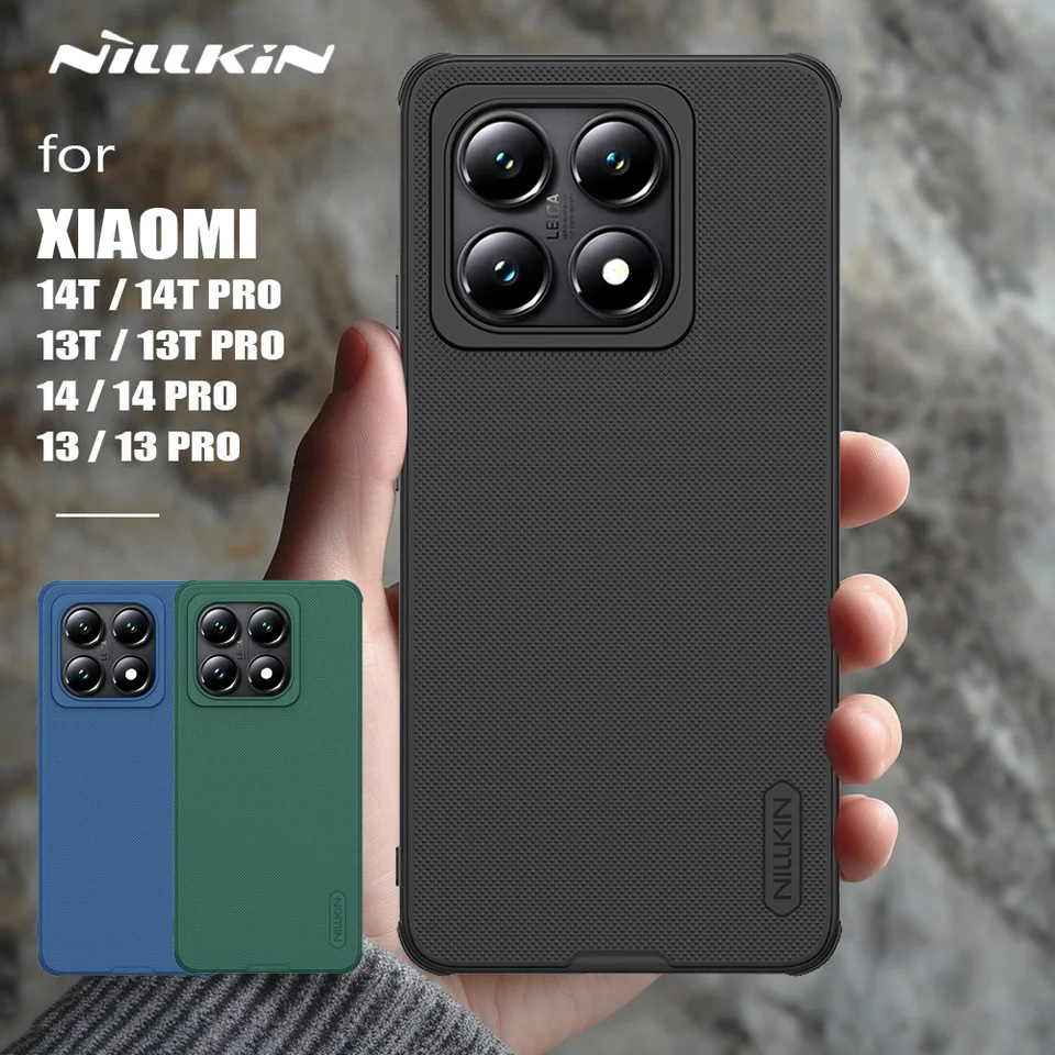 Custodia Rigida Ibrida Acrilica Opaca Per Xiaomi – Modelli Mi 13T, Redmi Note 14 E Altri