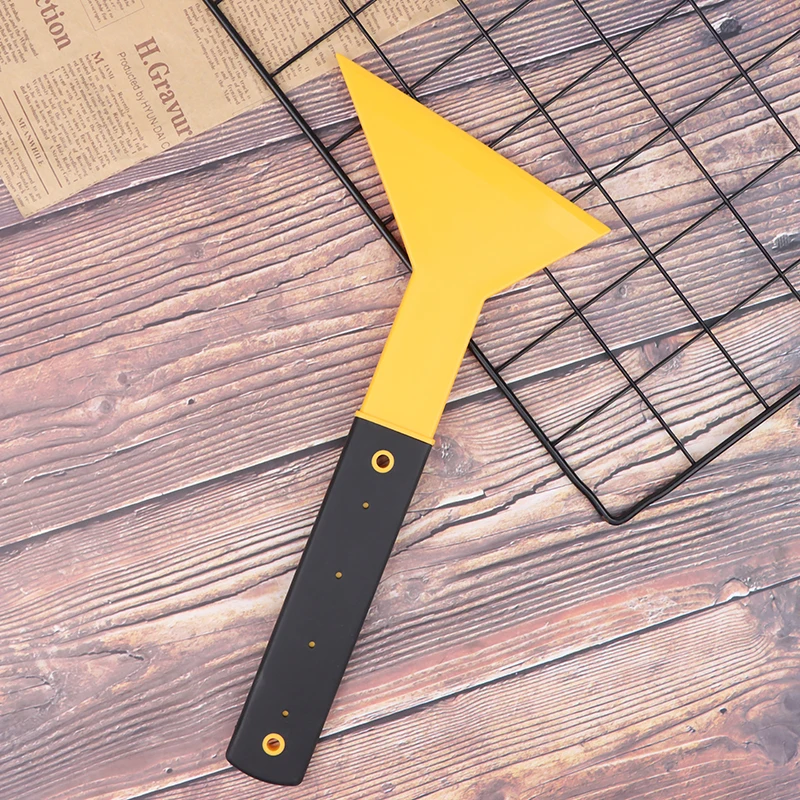 Window Tinting Squeegee Vinyl Squeegee Car Film Scraper Car Vinyl Scraper Automotive Film Tools 36*15cm Plastic Long Handle Car Vinyl Film Scraper Car Window Tint Scraper Tool Accessories