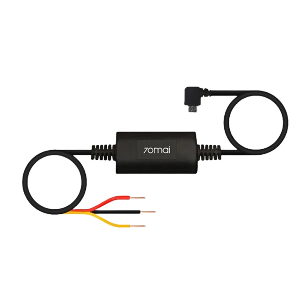 70mai Parking Surveillance Cable for 70mai 4K A800S A500S D06 D07 Lite2 D10 M300 Hardwire Kit UP02 Car DVR 24H Parking Monitor parking surveillance cable,car dvr cable