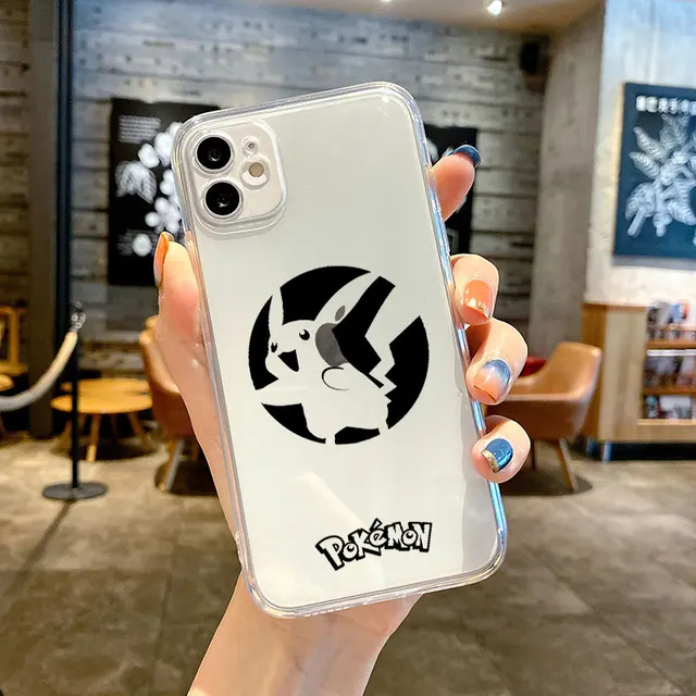 Pokemon Pikachu Gengar Phone Case For Iphone 12 Mini 14 Plus 13 Pro Max Se X Xs 11 8 7 6s Xr 8p 12mini 14max Soft Silicon Funda Mobile Phone Cases Covers Aliexpress