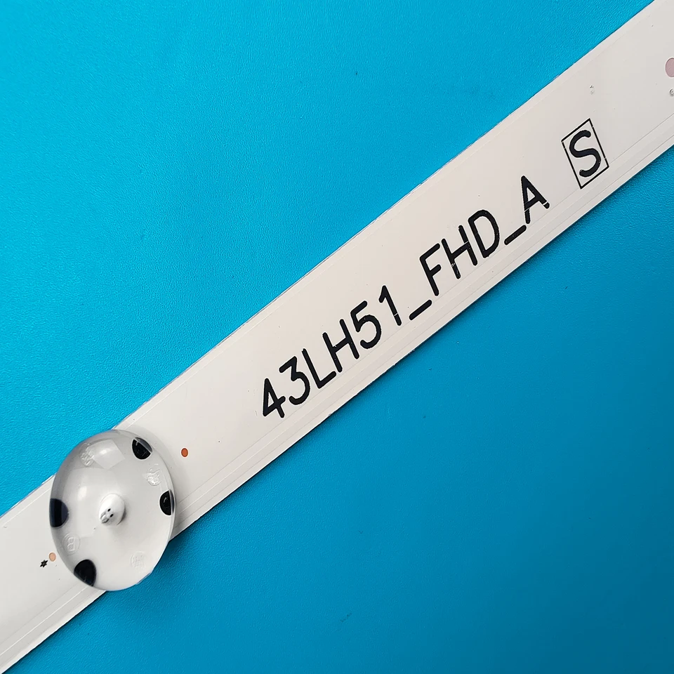 Striscia LED Retroilluminazione Per TV GuuYebe - Compatibile Con Modelli 43LH570V, 43LH5100, 43LF510V E Altri! Set Completo 3 Pezzi - Foto 3