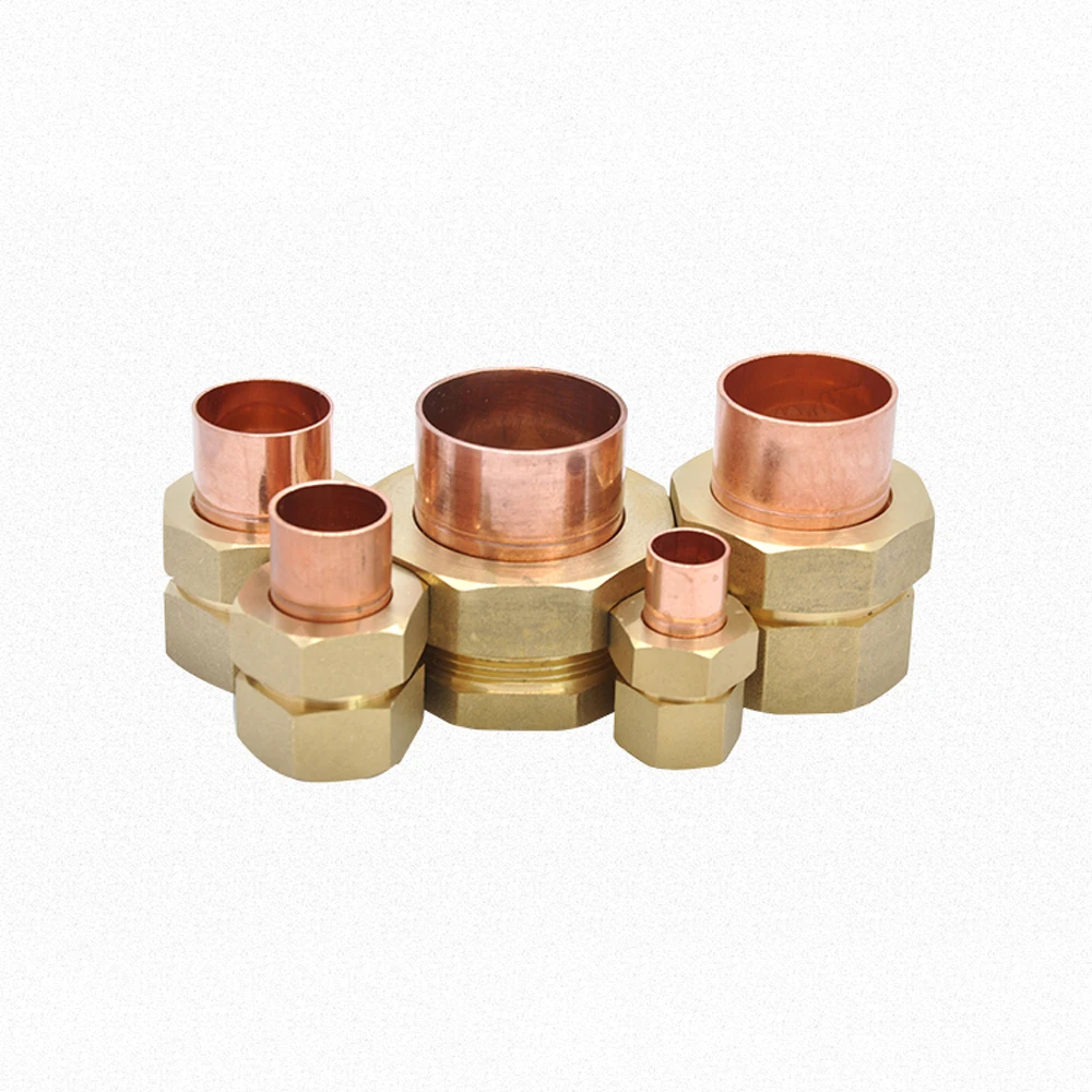 1/4" 3/8" 1/2" 3/4" 1" 4" BSP Female Brass To Copper Solder Cup Connector End Feed Plumbing