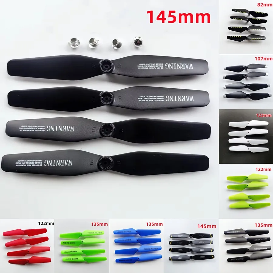 Hélices Drone 231mm 5.5mm 2CW/2CCW Lot de 4 - Moteur Quadricoptère
