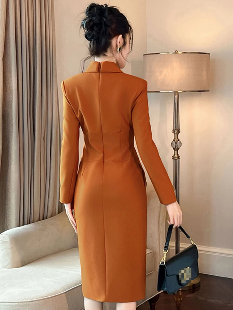 New Ladies Work Style Formal Occasion Pencil Dresses Women Clothing Elegant Office Commute Long Sleeve Slim Dress Robe Vestidos - AliExpress 200000345 New Ladies Work Style Formal Occasion Pencil Dresses Women Clothing Elegant Office Commute Long Sleeve Slim Dress Robe Vestidos - AliExpress 200000345