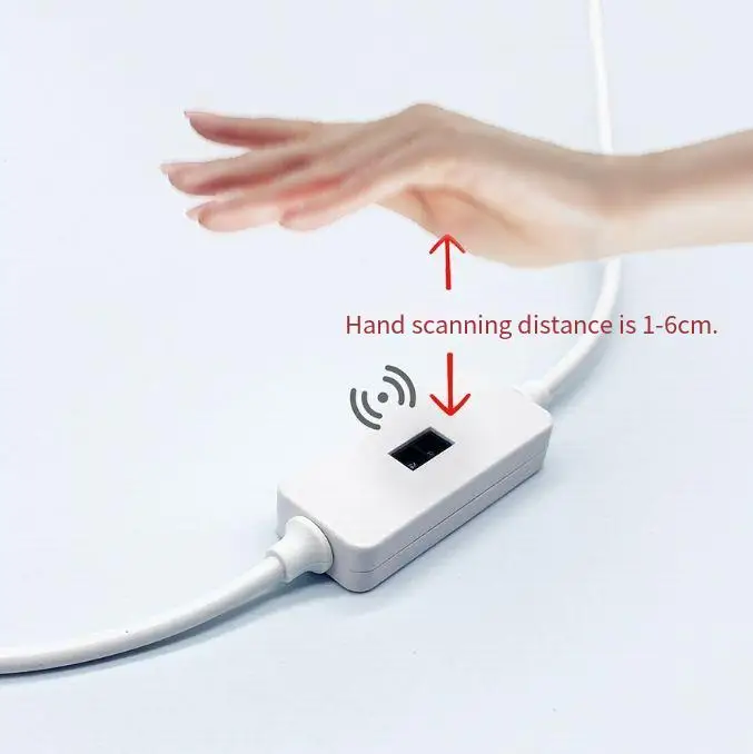 LED Strip Lamp DC USB 5V intelligent dimmer hand sweep induction switch control backlight tape TV lamp tape bedroom home decorat