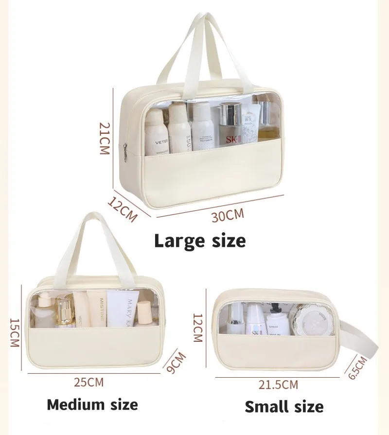 Large Capacity Portable Makeup Bag High-quality Cosmetic Bag Coach Bag Cosmetic Bag & Case Bags for Girls Makeup Pouch