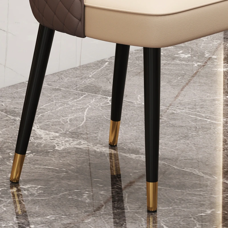 Design Luxury Restaurant Chair European Ergonomic Office Restaurant Chairs Upholstered Salon Chaises Salle Manger Furnitures