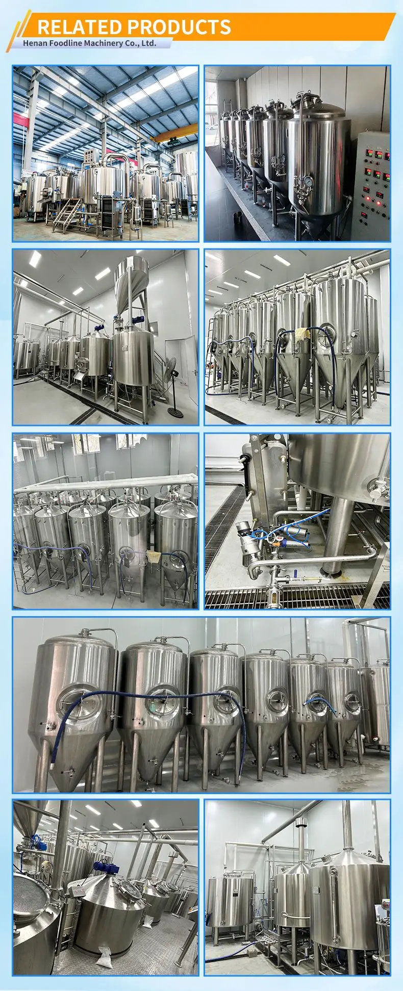 Factory Wholesale Beer Brewing Equipment Multi-Flavor Craft Beer Producing Equipment Machine