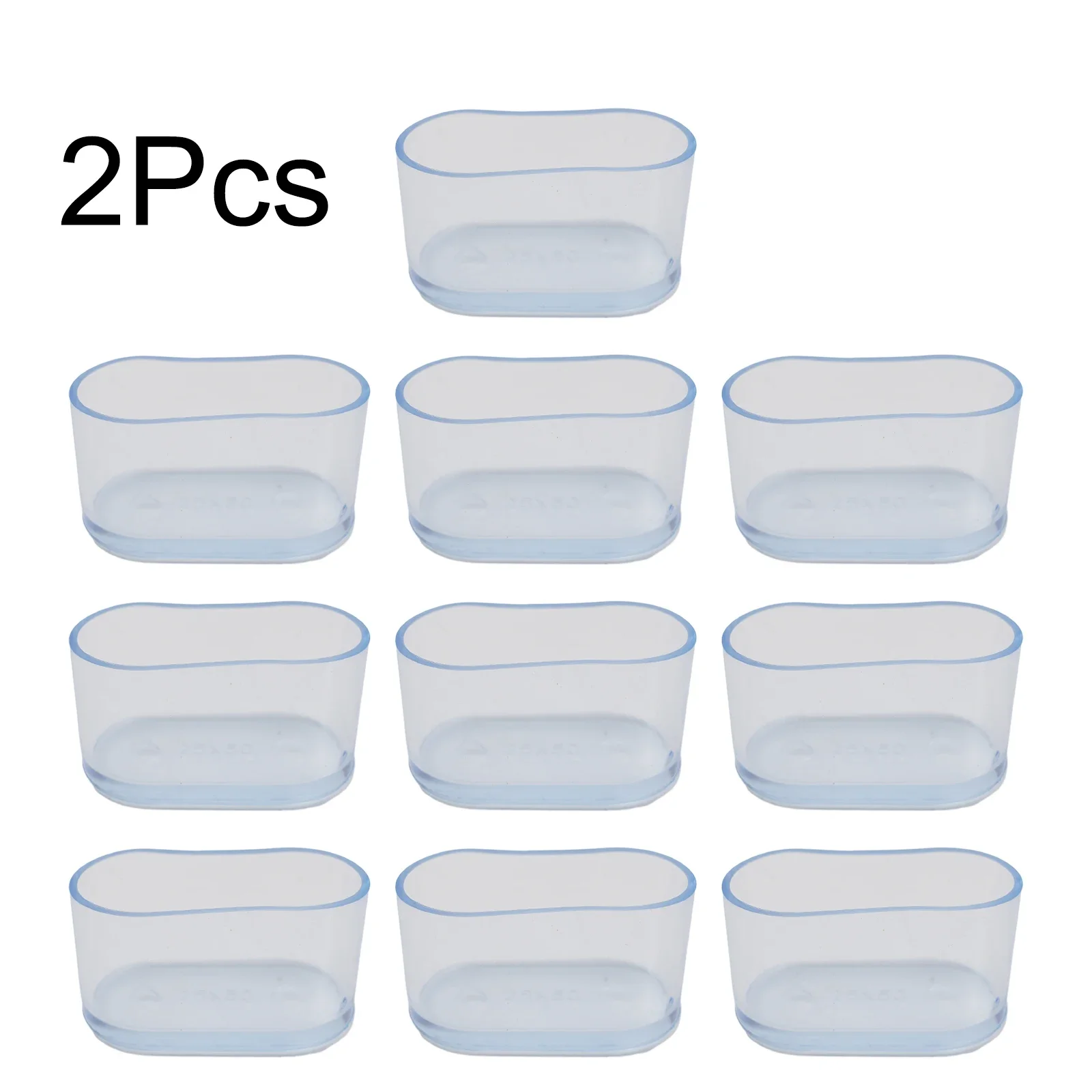Oval Covers Chair Leg Cap 10Pcs Patio Rubber Floor Protectors For Outdoor Furniture Garden Office 2022 Durable