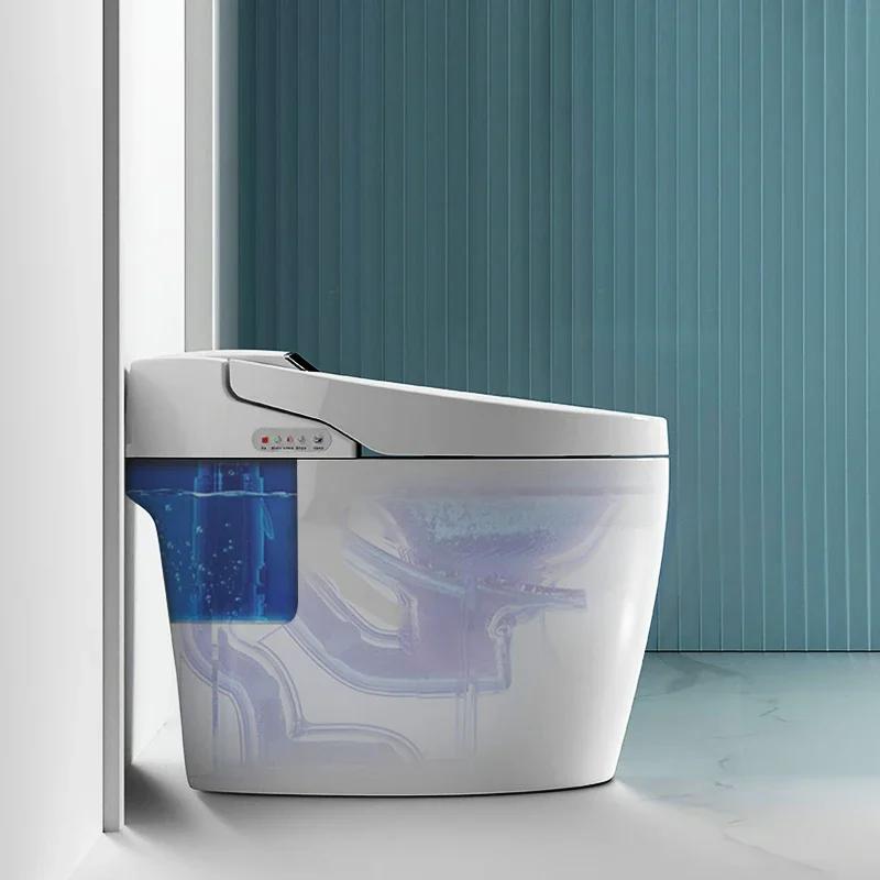 YYHC-Economy modern automatic foot induction flush luxury remote control toilet seat toilet integrated 5