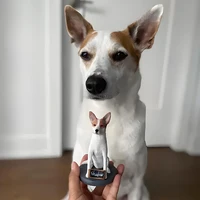 Custom Pet Bobblehead - Fully Personalized Animal Figurine Based on Your Photo,Unique Gift for Pet Lovers 1