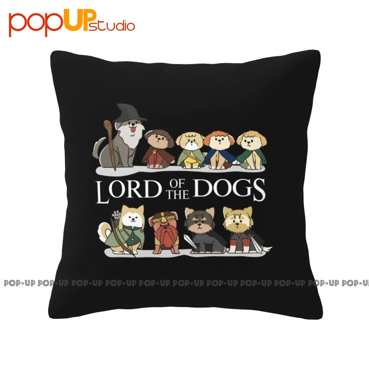 BAGEYOU - Funda De Cojín Para Perro Con Texto En Inglés "Love To You", Diseño De Perro Con Besos De Amor, Corazones, Decoración Del Hogar, Algodón Y Lino, 45,7 X 45,7 Cm