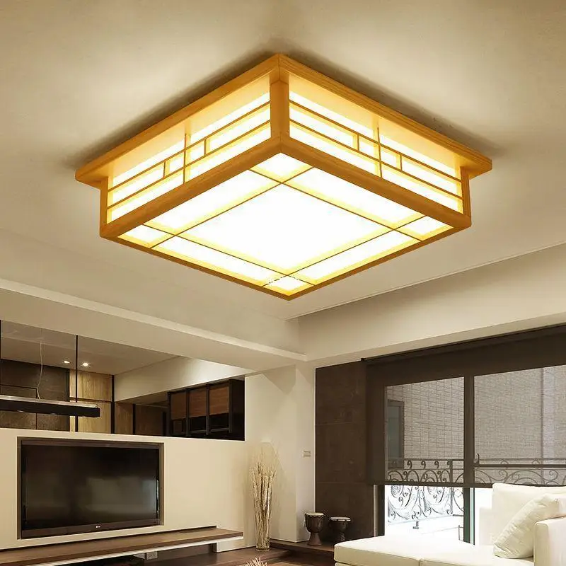 ceiling-lamp-japanese-led-log-tatami-bedroom-light-solid-wood-lamp-lamp-in-the-living-room-and-room-lamps