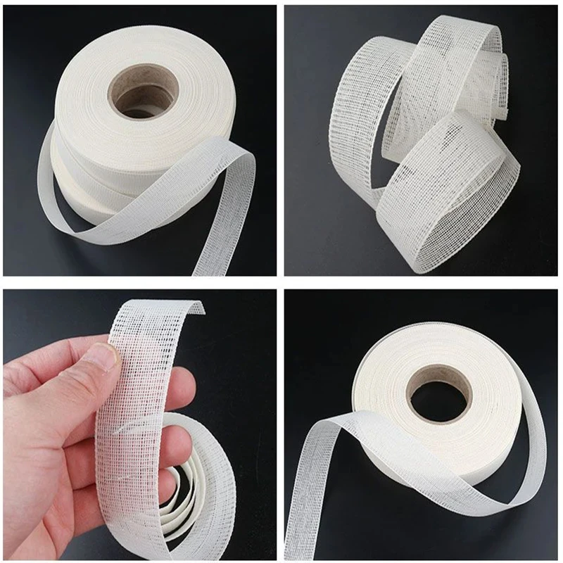 Horsehair Braid Trim Horsehair Ribbon Stiff Polyester Boning Sewing Dress Form for Wedding Dress Costume Sewing Crochet Boning