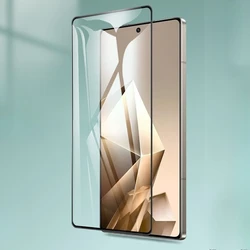 Black Edge Clear Tempered Glass Screen Protector - Premium Front Film for 9D Glass (Infinix Note 50 Pro )