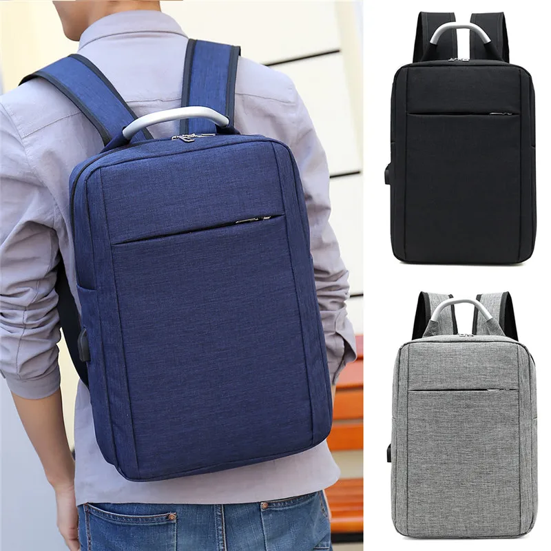 Oxford Ultralight Backpack Multifunction Anti-Theft Office Men USB Charging Backpack Laptop Notebook Travel School Business Bag