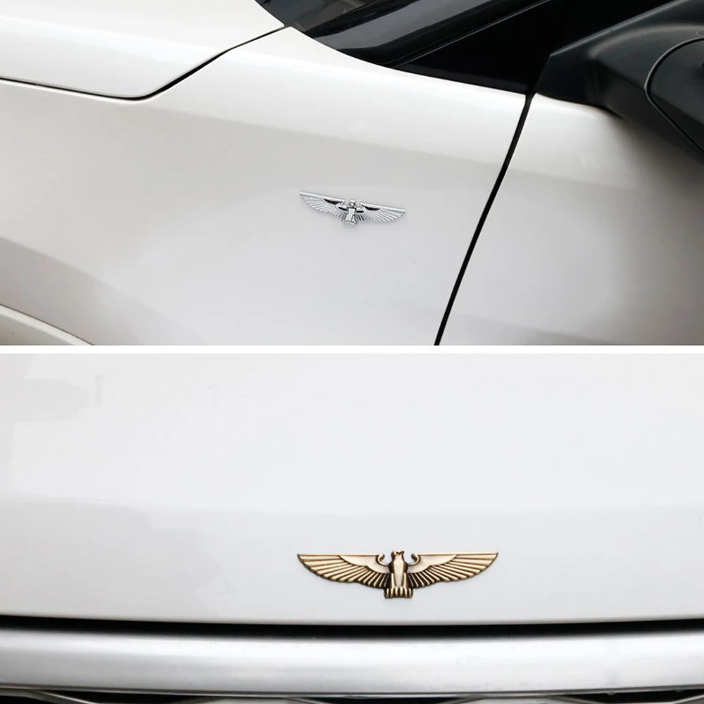 Emblema Auto 3D AWD In Metallo – Adesivo Per Cofano E Portellone, Colori Argento/nero/rosso - 2