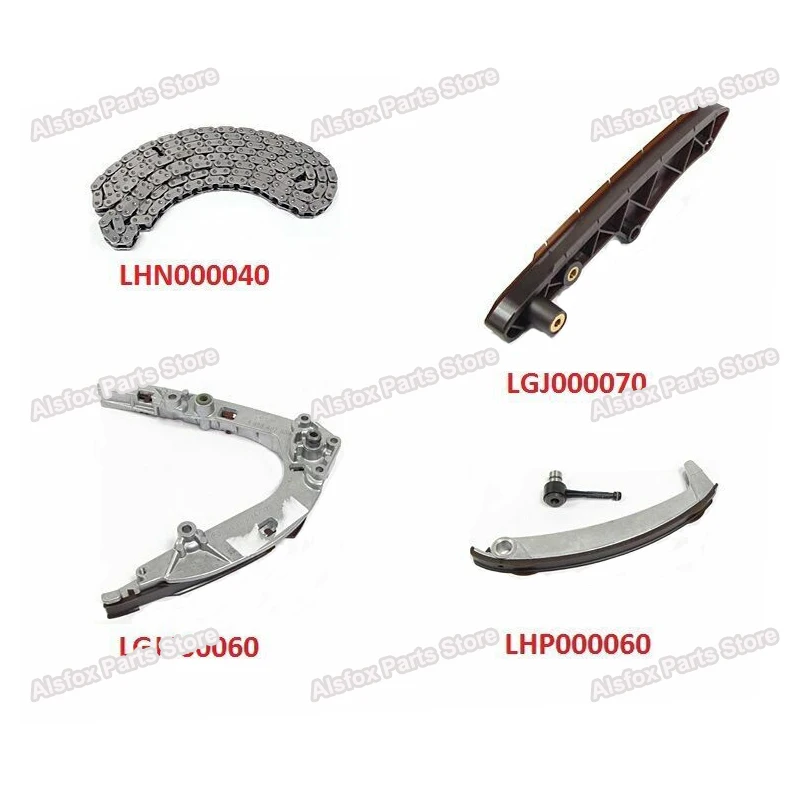 

LHP000060 LHN000040 LGJ000060 LGJ000070 для Land Rover Range Rover L322 03-05 4.4L V8 комплект нижней цепи синхронизации двигателя новый