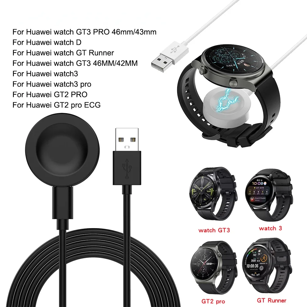 Per Huawei Watch 3 Watch Gt 4/Gt3 Pro/Gt2 Pro Usb Cavo Di Ricarica Rapida Dock Station Caricatore Magnetico Per Huawei Watch D/Gt Runner
